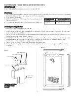 Предварительный просмотр 5 страницы Viking Designer DFUW142 Installation Instructions Manual