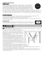 Предварительный просмотр 11 страницы Viking Designer DFUW142 Installation Instructions Manual