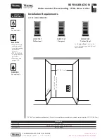 Preview for 4 page of Viking Designer DFUW1541CR Dimensions And Installation Information