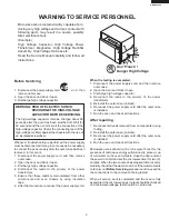 Предварительный просмотр 3 страницы Viking Designer DMOR200SS Service Manual