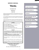 Предварительный просмотр 5 страницы Viking Designer DMOR200SS Service Manual