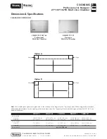 Preview for 3 page of Viking Designer DMWC101 Specification Sheet