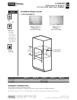 Preview for 4 page of Viking Designer DMWC101 Specification Sheet