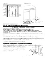 Предварительный просмотр 2 страницы Viking Designer DUC180 Installation Instructions