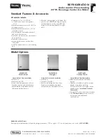 Preview for 1 page of Viking Designer DURI140D Specifications