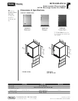 Preview for 2 page of Viking Designer DURI140D Specifications