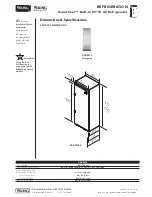 Preview for 3 page of Viking DFRB530L Specifications