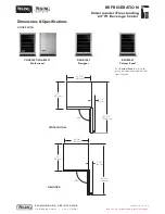 Preview for 3 page of Viking DFUR1441CR Installation Notes