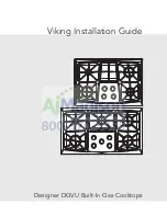 Preview for 1 page of Viking DGVU200 Installation Manual