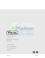 Preview for 24 page of Viking DGVU200 Installation Manual