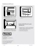 Предварительный просмотр 24 страницы Viking DMOR206 Installation Instructions Manual