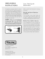 Предварительный просмотр 6 страницы Viking DrawerMicro DMOD241SS Installation Manual