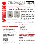 Preview for 1 page of Viking E-1600A-TP-EWP Technical Practice