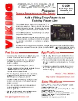 Preview for 1 page of Viking E-40 Series Technical Practice