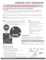 Предварительный просмотр 13 страницы Viking F-1 Installation Instructions And Safety Information