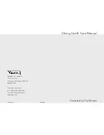 Предварительный просмотр 1 страницы Viking F1220L Use And Care Manual