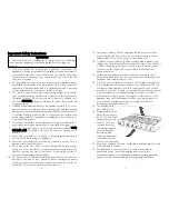 Предварительный просмотр 3 страницы Viking F1605G Use And Care Manual