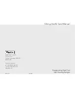 Viking F20143D Use & Care Manual предпросмотр