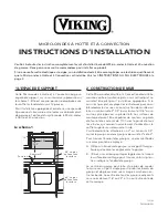 Предварительный просмотр 9 страницы Viking F20380 Installation Instructions Manual