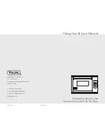 Viking F20517 Use & Care Manual preview