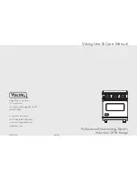 Предварительный просмотр 1 страницы Viking F20537B Use & Care Manual