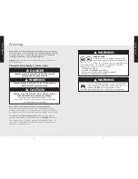 Preview for 3 page of Viking F20537B Use & Care Manual