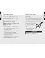 Preview for 8 page of Viking F20537B Use & Care Manual