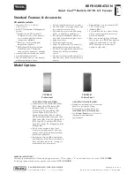 Viking FDFB5361R Specification Sheet preview