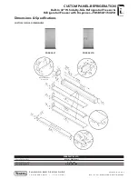 Предварительный просмотр 3 страницы Viking FDSB5421D Series Dimensions & Specifications