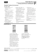 Preview for 1 page of Viking FDSB5421D Series Specification Sheet