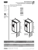 Preview for 2 page of Viking FDSB5421D Series Specification Sheet