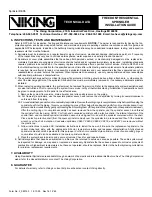 Preview for 13 page of Viking FREEDOM VK490 Technical Data Manual