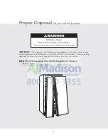 Предварительный просмотр 5 страницы Viking Freestanding Side-by-Side Refrigerator Use & Care Manual