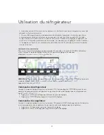 Предварительный просмотр 51 страницы Viking Freestanding Side-by-Side Refrigerator Use & Care Manual