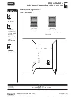 Предварительный просмотр 4 страницы Viking FWCI1240GR Dimensions And Installation Information