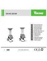 Viking GE 345 Instruction Manual preview