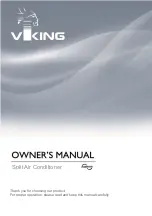 Viking GWH12UB Owner'S Manual preview