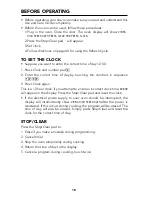 Preview for 18 page of Viking High Speed Convection Oven Use And Care Manual