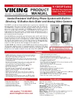 Viking K-1205-IP Series Product Manual предпросмотр