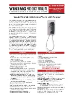 Preview for 1 page of Viking K-1900-8/EWP Product Manual