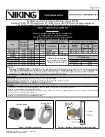 Preview for 2 page of Viking K5-6 Technical Data Manual