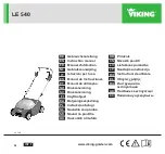 Viking LE 540 Instruction Manual preview