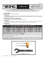 Предварительный просмотр 2 страницы Viking MICROFAST VK310 Technical Data Manual