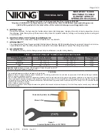 Предварительный просмотр 2 страницы Viking MICROFAST VK328 Technical Data Manual