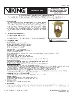 Preview for 1 page of Viking MicrofastHP VK315 Technical Data Manual