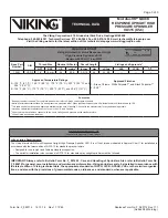 Preview for 3 page of Viking MicrofastHP VK315 Technical Data Manual