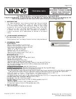 Viking MicrofastHP VK341 Technical Data Manual preview