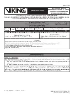 Предварительный просмотр 3 страницы Viking MicrofastHP VK341 Technical Data Manual