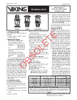 Viking MICROMATIC VK134 Manual preview