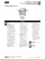 Preview for 4 page of Viking Outdoor Range BQC053T1 Specification Sheet